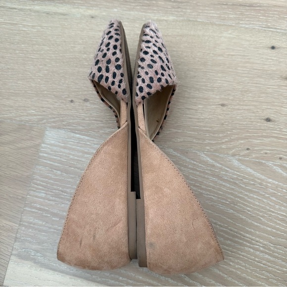 Women’s Cheetah Print Halo Flats Ballet CL LAUNDRY Animal Print Brown Halo 6.5 - Picture 6 of 9